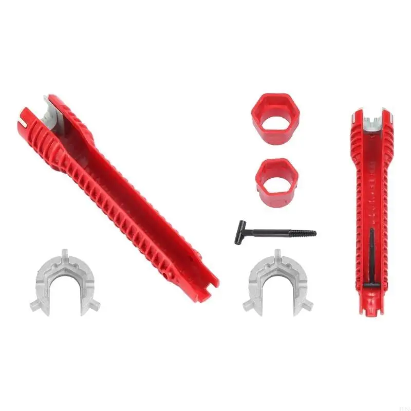 

Ergonomic Bathroom Tool Sink Bathroom Wrench Plumbing Installation Tool For Seamlessly Water Pipe Faucet Installation