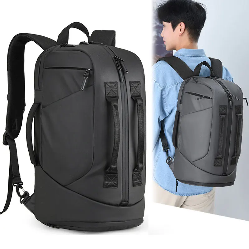 

Climbing Backpack with Shoes Pocket Outdoor Travel Hiking Communting Camping Bag Large Capacity College Luggage Laptop Handbag