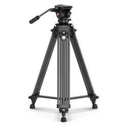 Ulanzi MT-81 Heavy Duty Video treppiede testa fluida treppiede per DSLR videocamera Mirrorless fotocamera Cine fotocamera 8kg carico massimo treppiede