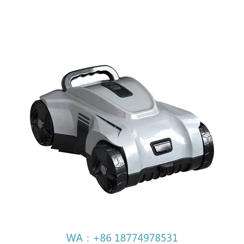 หุ่นยนต์ทำความสะอาดสระว่ายน้ำ เครื่องดูดฝุ่นใต้น้ำอัตโนมัติ ดูดสิ่งสกปรก