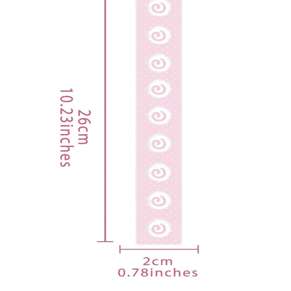 Adjustable Notebook Straps DIY Decoration Loose-leaf Notebook Elastic Strap Cute Star Binder Strap for A7 M5 Planner Notebook image 6