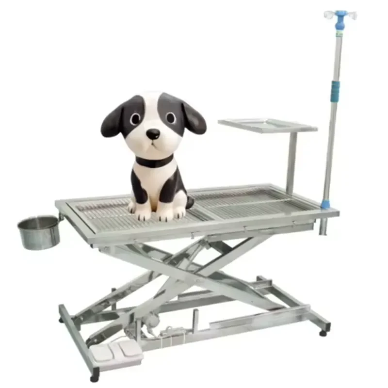 Professional Durable Reusable Manual Adjustable Surgical Table for Cats and Dogs for Veterinary Surgical Use for Chenhong