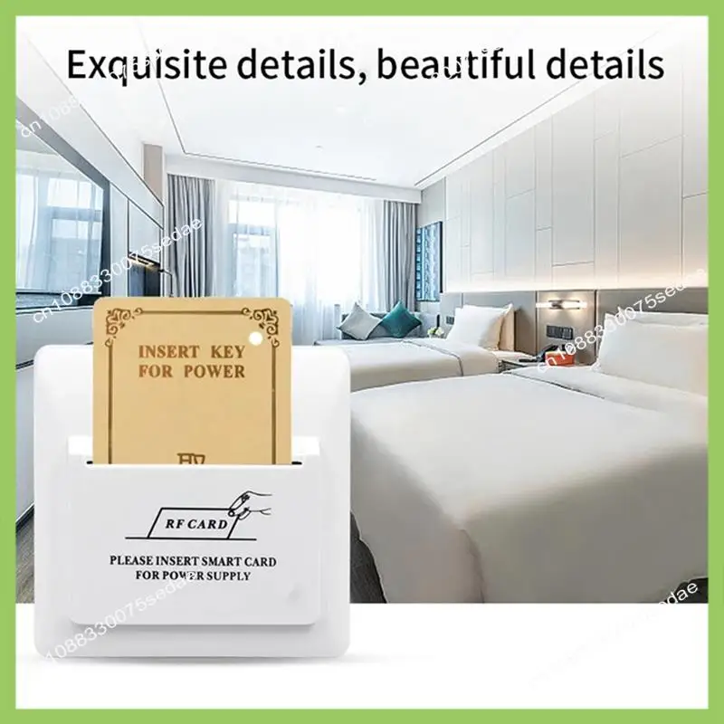 Ahorro de energía Bluetooth Y19A, interruptor de ahorro de energía Tthotel, tarjeta RFID de 13,56 Mhz, Control por aplicación, ahorro de energía para Hotel y apartamento