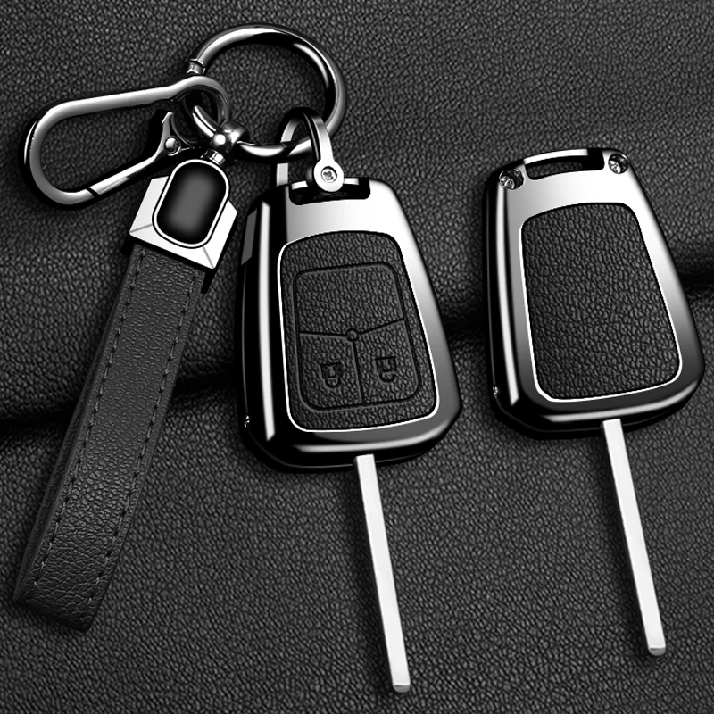 Funda metálica para llave de coche, para Chevrolet Malibu Blazer Traverse Seeker Onix Equino Volt Bolt Trax Orlando Cruze Spark Sonic Camaro