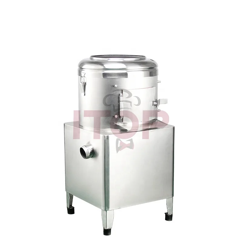 PP8 Stainless steel potato peeler fruit and vegetable processing machine seashell cleaning machine