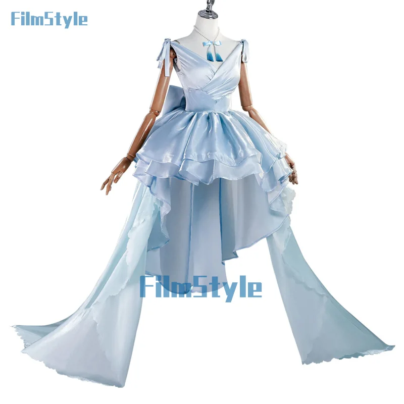 

Game Re:ZERO - Starting Life in Another World Rem Emilia Cosplay Costume Uniform Halloween Party for Women Men Carnival Props