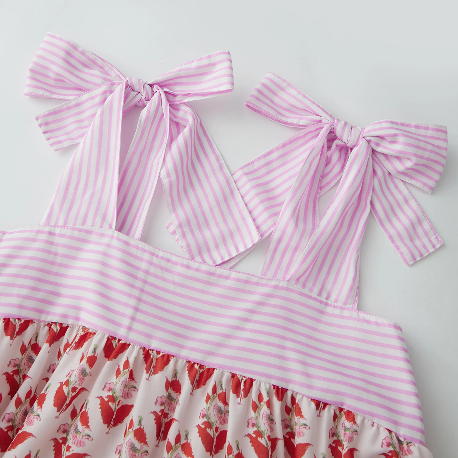 Women Boho Floral Mini Dress Tie Shoulder Babydoll Dress Square Neck Flowy Sundress Summer Holiday Going Out Beach Party Dresses