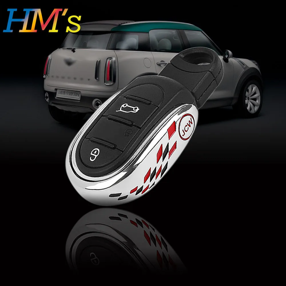 

Car For MINI JCW S ONE F54 Clubman F55-F57 F60 Countryman Accessorie Key Cover Keycase Key Chain Alloy Material Car Key Cover