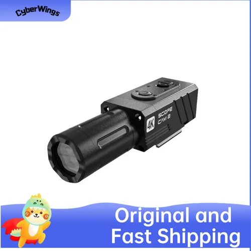 Nueva lente 35MM RunCam ScopeCam 2 4K cámara para juegos de Paintball Airsoft