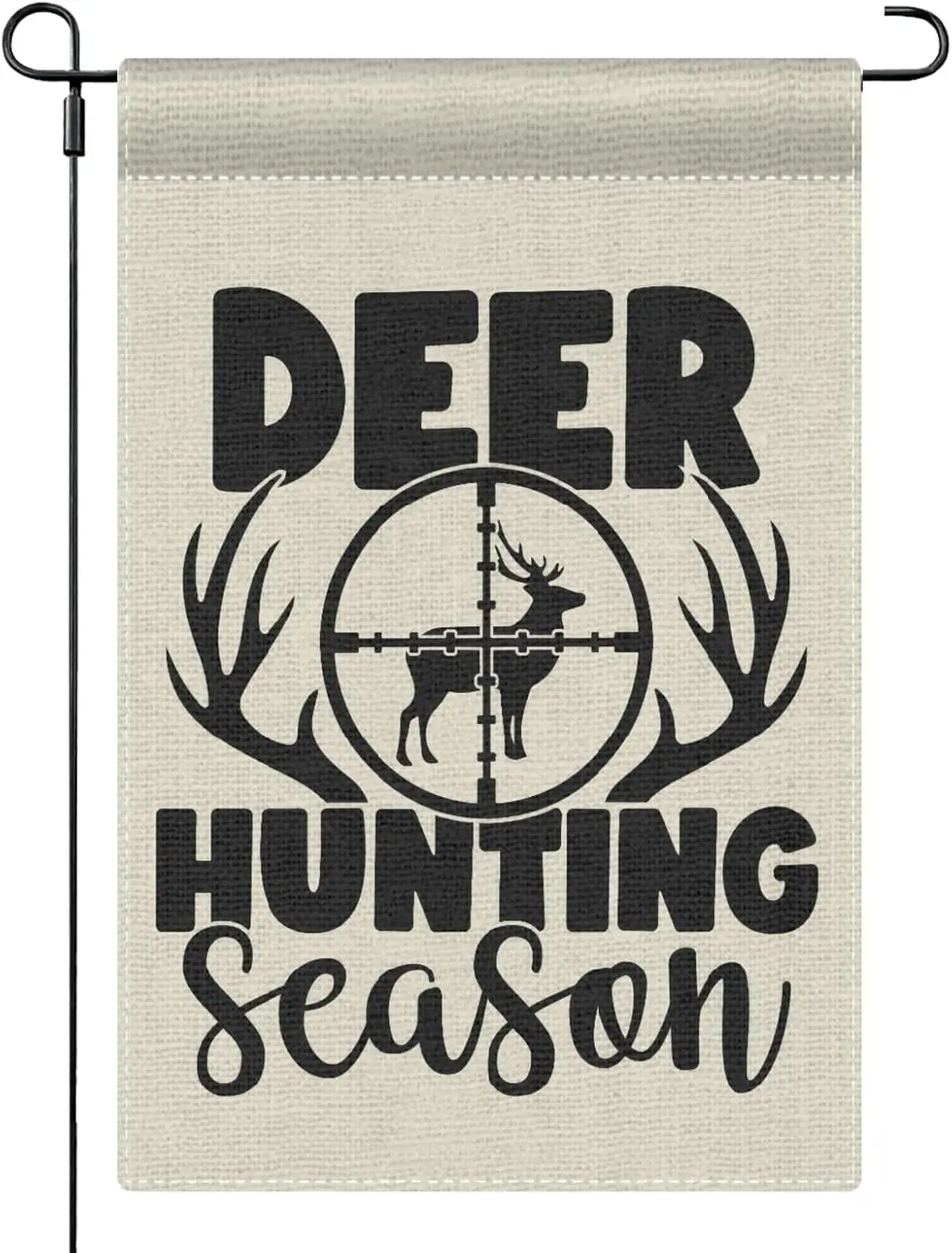 Deer Hunting Season House Flags 12''x18'' Double Sided Humorous Funny Garden Flag For Outside Garden Flags IIE DDI GGX
