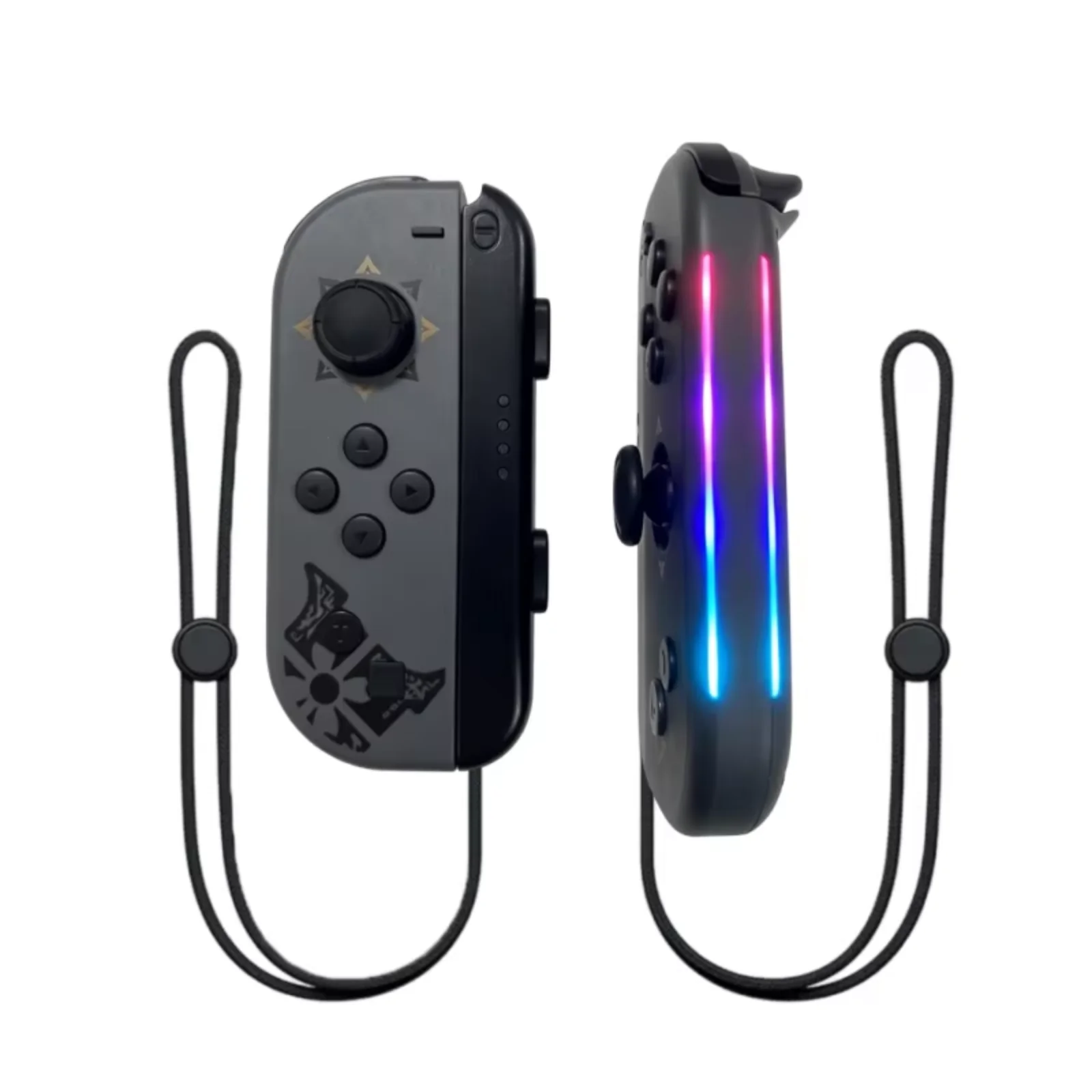 Wireless Joycon for Nintendo Switch, 6-Axis Gyro, L/R Controller with RGB Light Effect, Turbo, Vibration Game accessories image 6