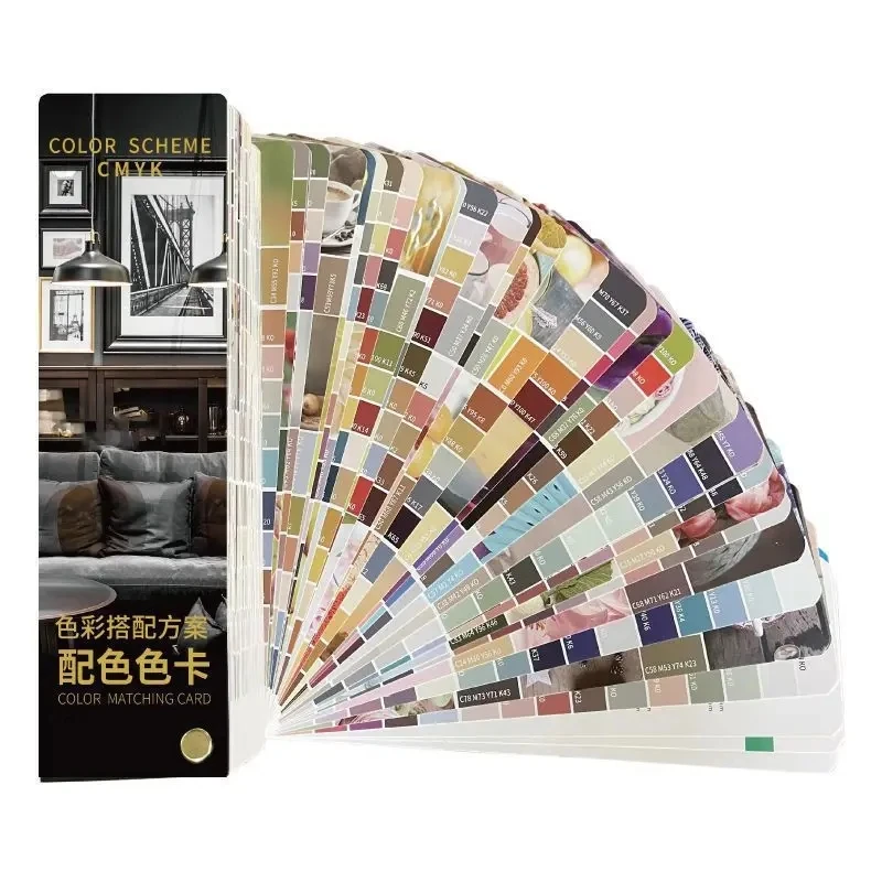 

Designer Color Matching Scheme Color Card Printing Paint Paint Flat Interior Color Matching Manual