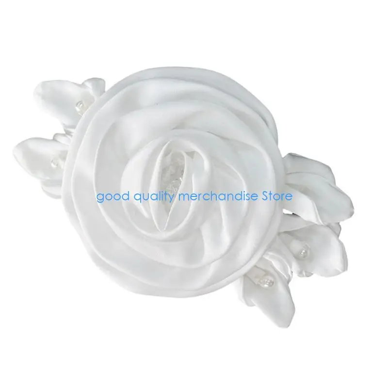 

Y5JD швейные аппликации жемчуг цветок для рукоделия шарфы брошь шляпа аксессуар