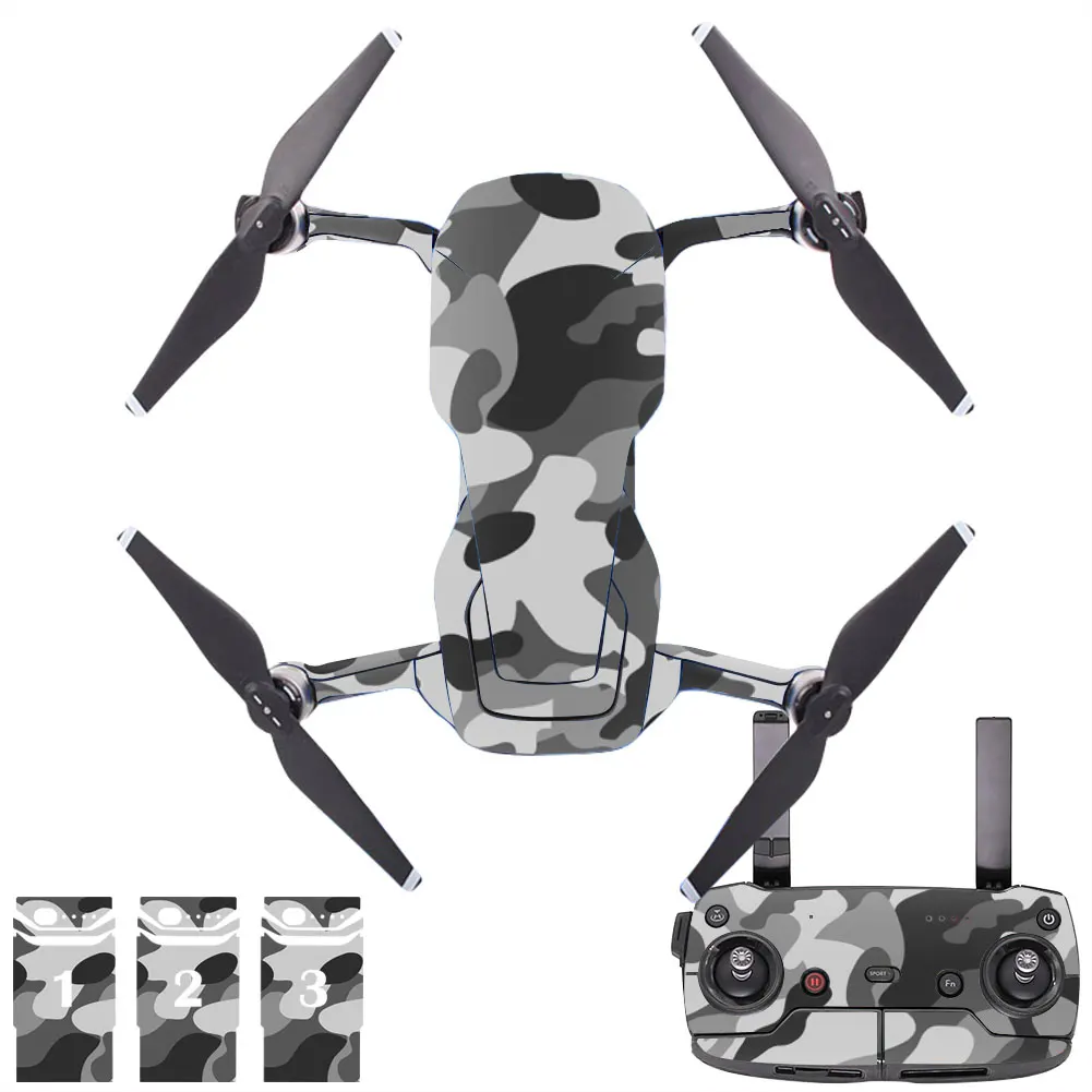 Protective PVC Stickers for Mavic Air 1 Colorful Waterproof Scratch-proof Decals Full Cover Skin for DJI Mavic Air 1 Accessories