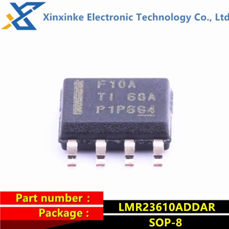

5PCS LMR23610ADDAR F10A SOIC-8 Switching Voltage Regulators SIMPLE SWITCHER 36V 1A Synchronous Step-Down Converter