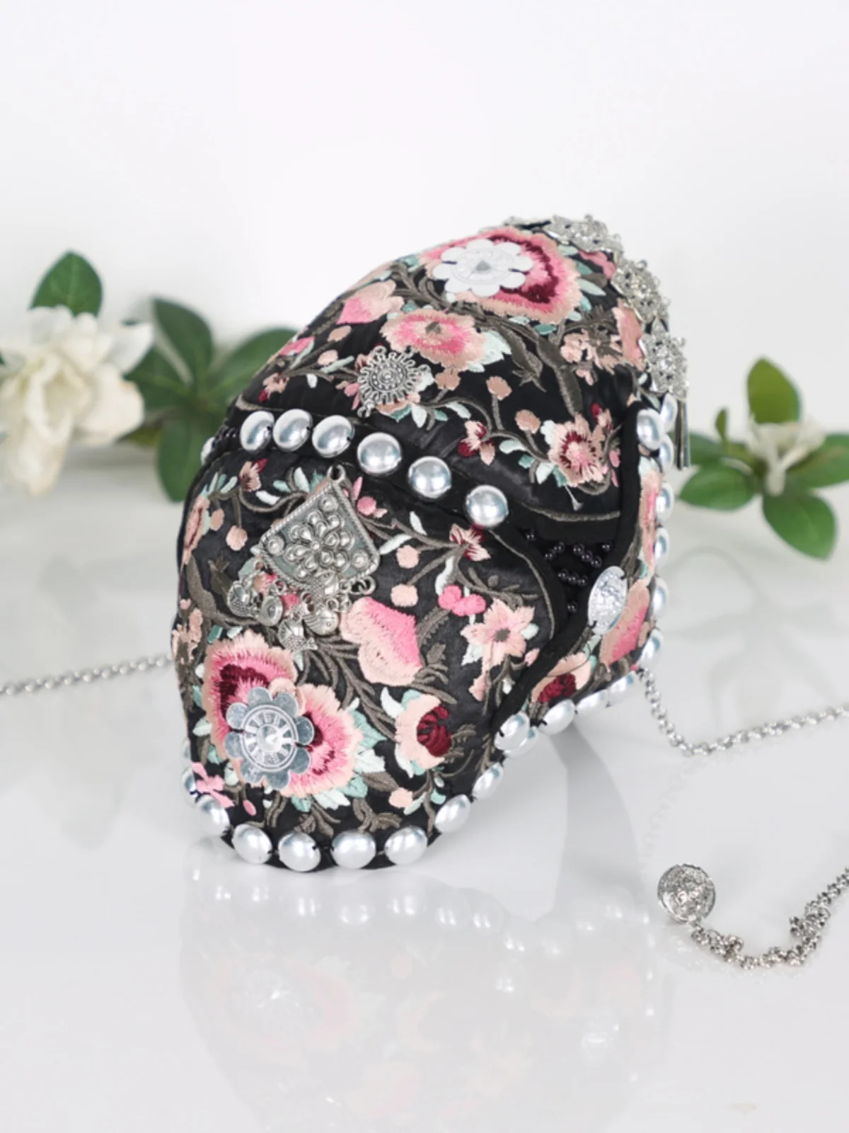 new-ethnic-embroidery-hairband-wide-hair-clip-head-cap-pred-hair-clip-women's-ular-headwear-ay-hair-covering