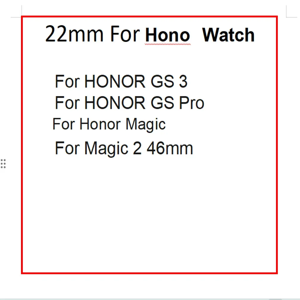 أساور سيليكون لساعة الشرف السحرية 2 ، أربطة ساعة ، أربطة ساعة الشرف ، GS 3 ، GS Pro ، 22: 46