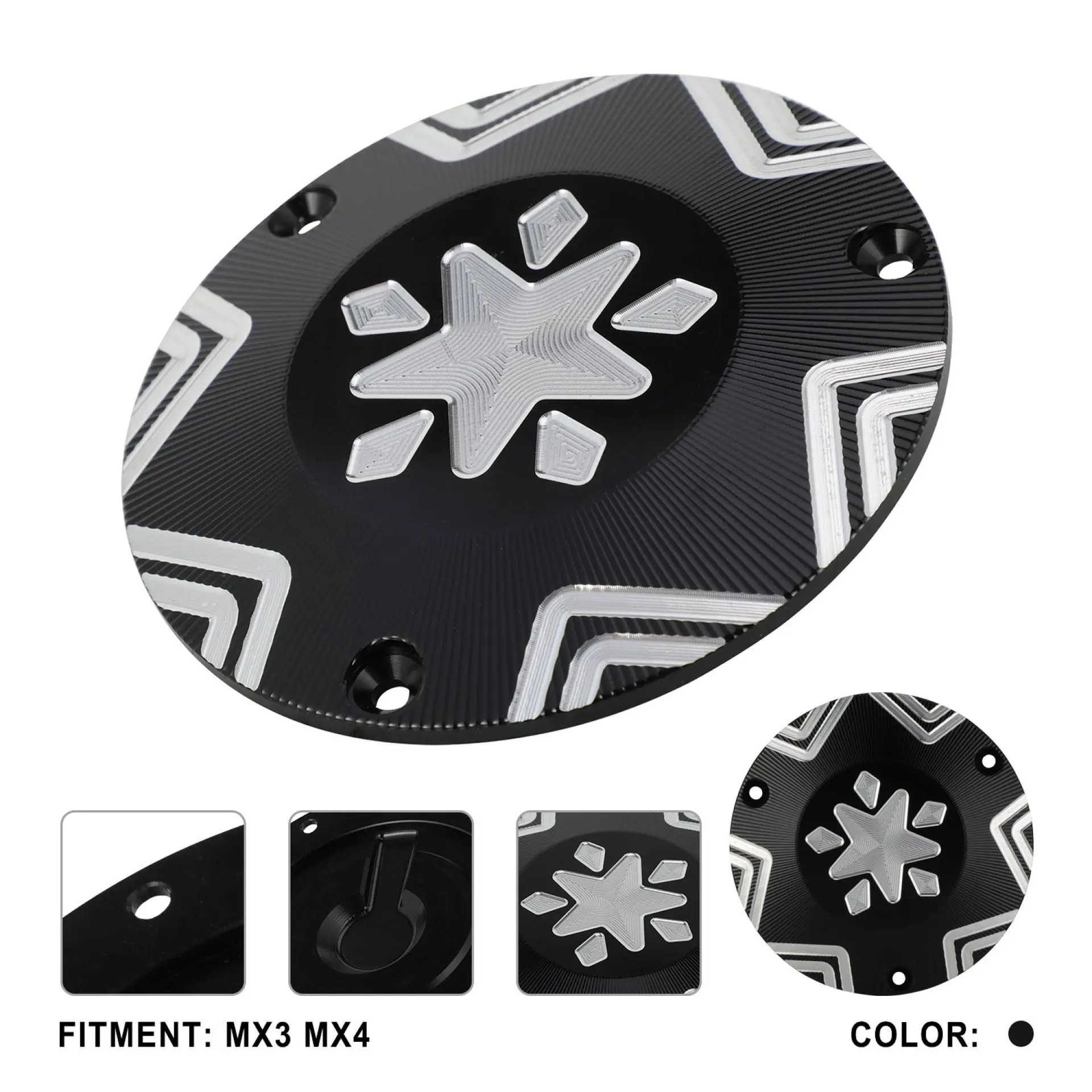 

High-Quality Aluminum Alloy Side Cover Protective Modification Parts for TALARIA MX3 MX4 Motorcycles