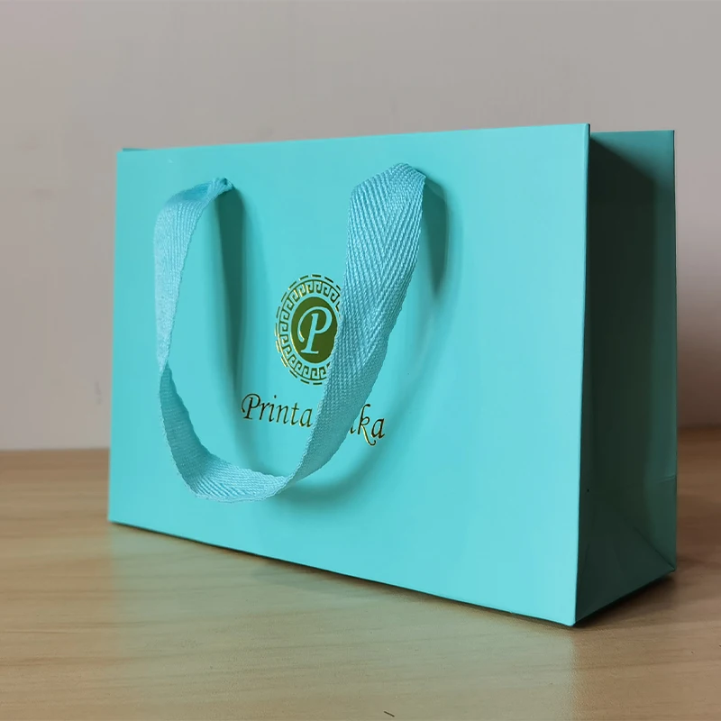 

100pcs size 40x30x10cm custom New style screen printing wholesale paper bag shopping