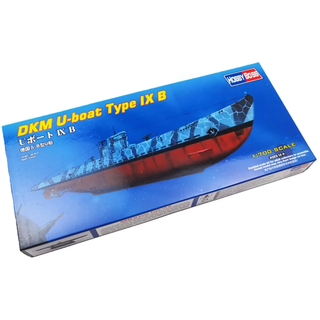 

TRUMPETER 1/700 DKM U-Boat Type IX B Submarine Assembly Ship Model