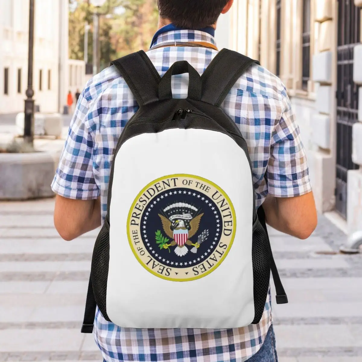 Seal Of The President Of The United States Backpack Student Boys Girls BookBag School Bag Computer Shoulder Bags