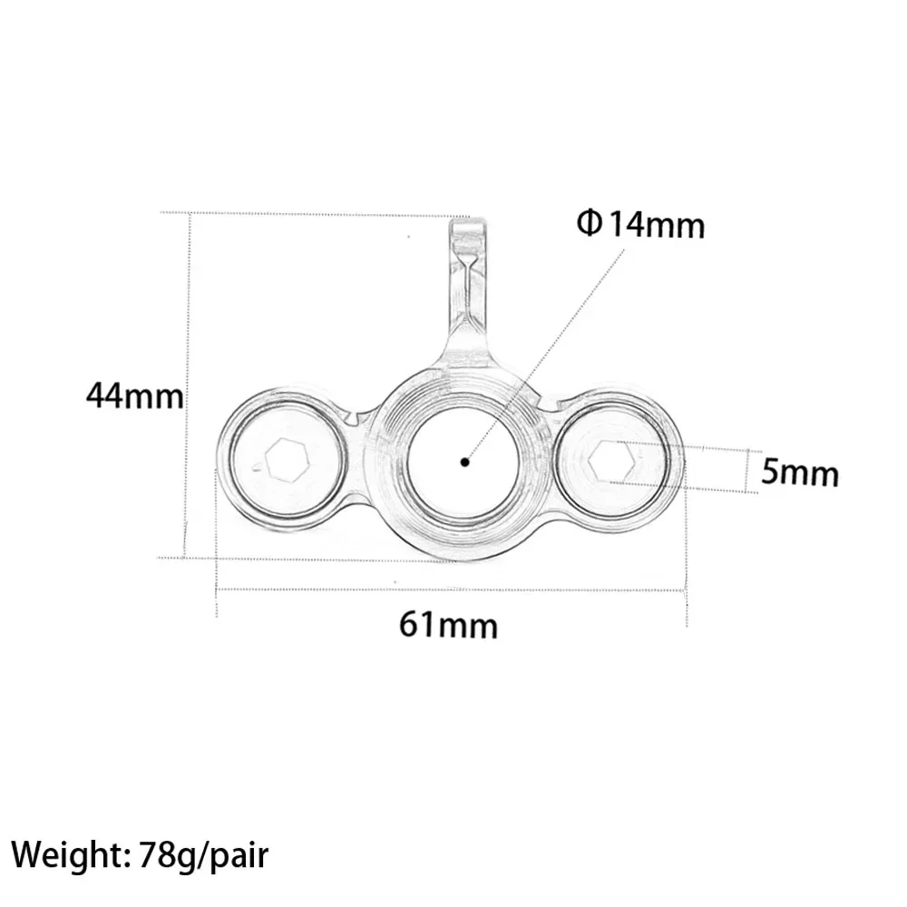 2PCS Aluminum #AR330505 Front Steering Block Hubs Cup for RC 1/8 ARRMA Kraton Outcast Notorious 6S Replacement CAR Accessories