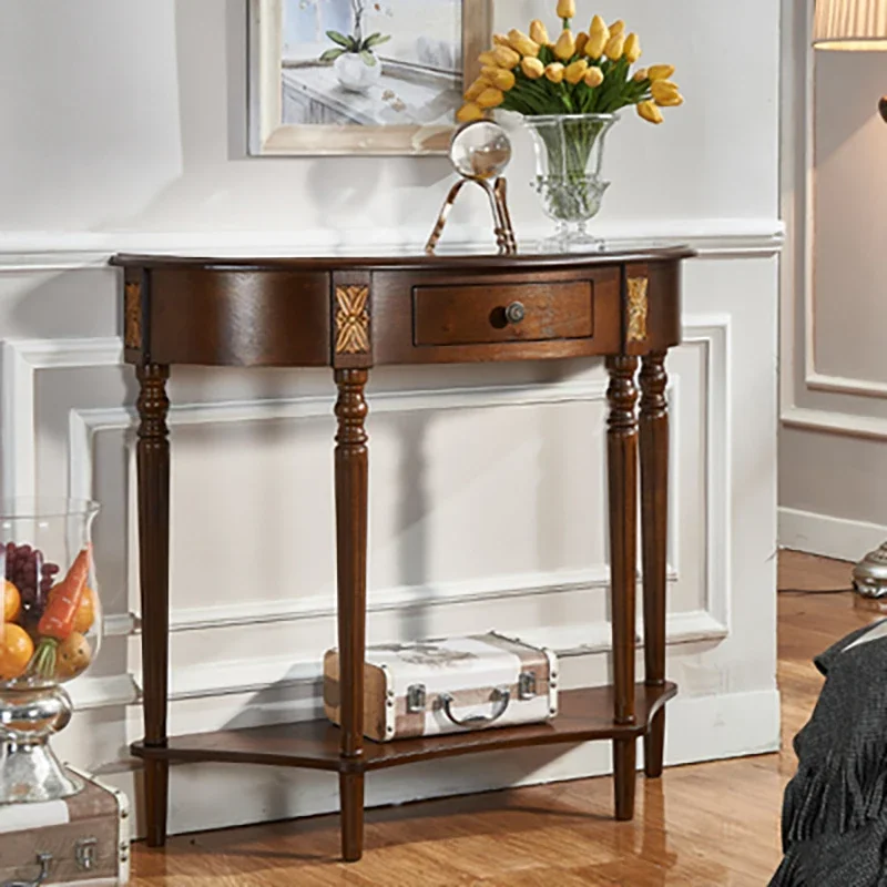 Porch Console Table Hallway Modern Living Room Side Table Entry  Console Lobby Furniture Decoration