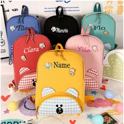 Zaino per studenti personalizzato, zaino per bambini minimalista, classe di tutoraggio, zaino per l'asilo, borsa per Snack da viaggio