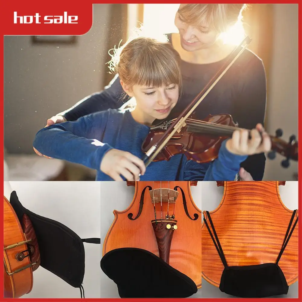 

AC22-1PC Cotton Violin Chin Rest Pad Cover Protector For Violin Musical Instrument Accessories