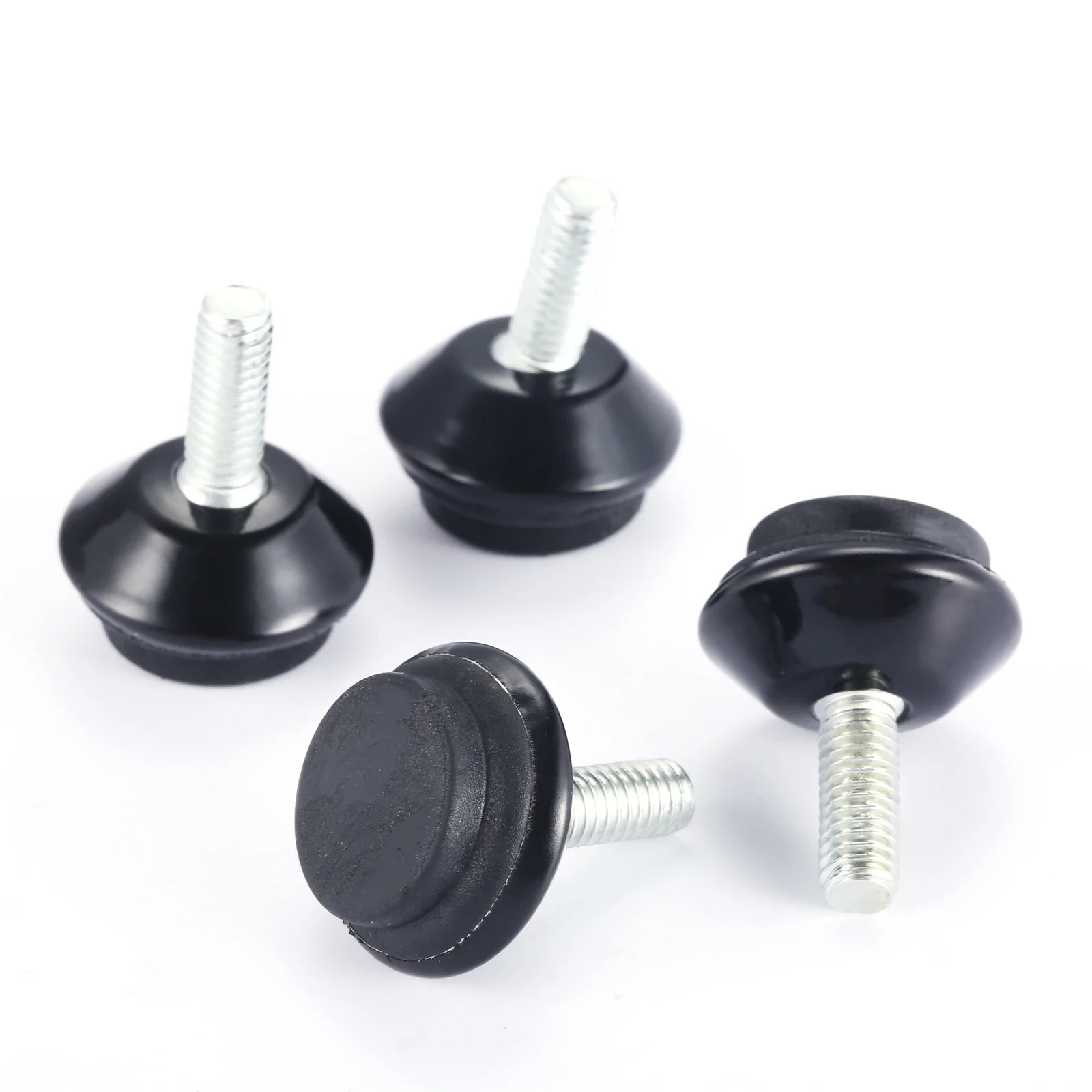 36-Pack M8 Furniture Levelers – Stainless Steel Adjustable Feet With T-Nuts, 20mm Base, For Tables, Chairs, Desks & Cabinets