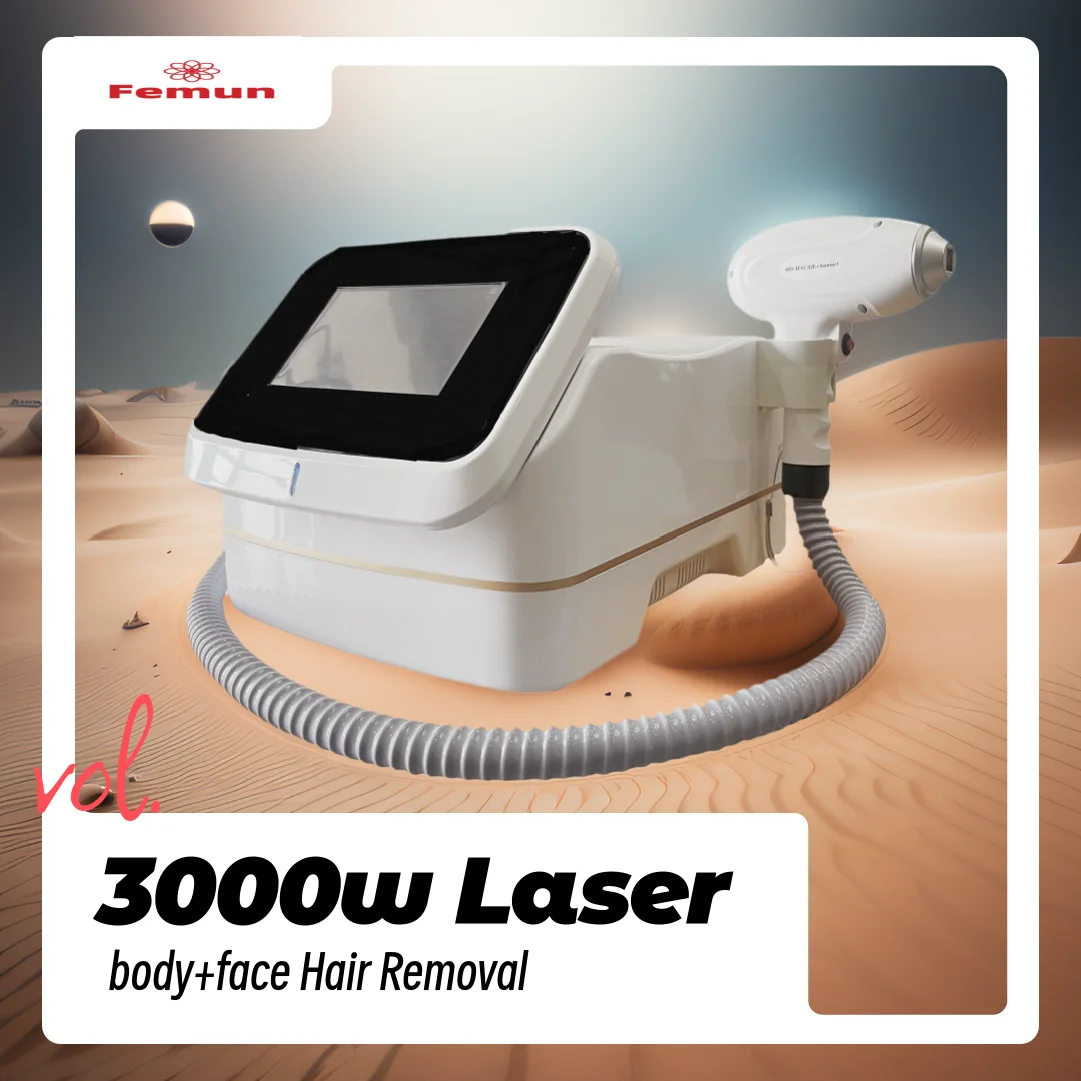 2025 Professional 3 Wavelength High Power Alexandrite 755nm 808nm 1064nm Diode Laser Hair Removal Machine Factory Customized