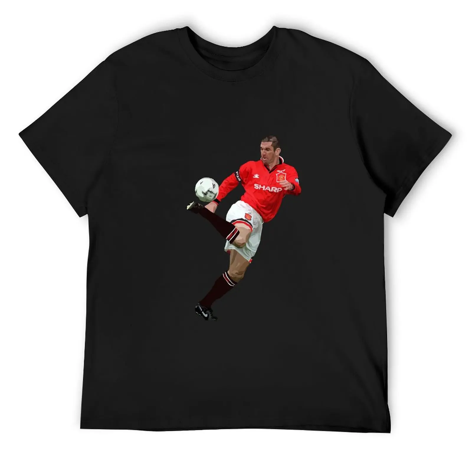 King Cantona T-Shirt street wear oversized t shirts men