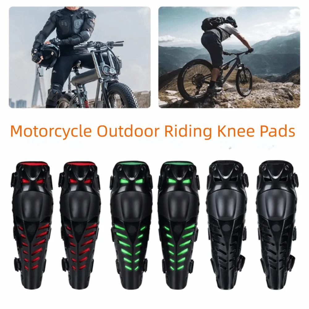 

Protective Equipment Durable Motorcycle Knee Pads Breathable Soft Knee Protector Comfortable PE Material Knee Guard Off-Road