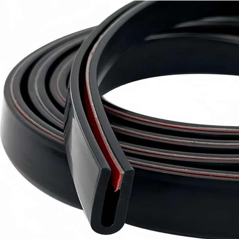 300cm/Roll Car Door Edge Protector Strip Trim U-Shape Rubber Guard Seal Anti Oil Seal Edge Shield Encloser Car-Styling