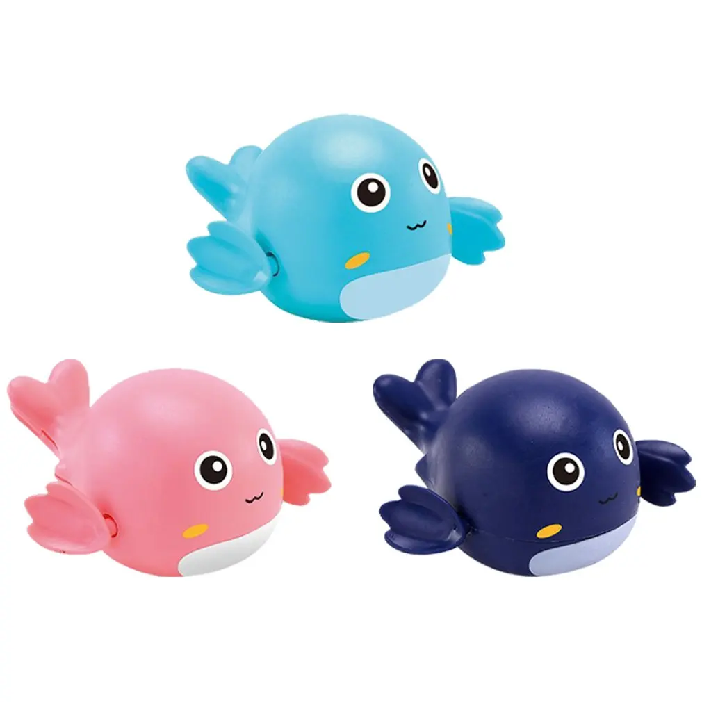 Baby Swimming Pool Shower Bath Toys Cute Animal Penguin Wind Up Chain Bathing Clockwork Bathroom Game Water Beach Bathtub Toys