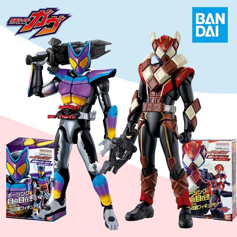 Bandai Action Figure Kamen Rider Gavv Poppin Gummy Valen Chocodon Form Action Anime Figure model kit finished toy gift for kids