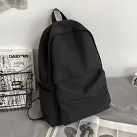 Black Grey White Red Versatile Backpack High Quality Large Capacity Waterproof Travel Bag Washable Nylon Computer Bag Unisex