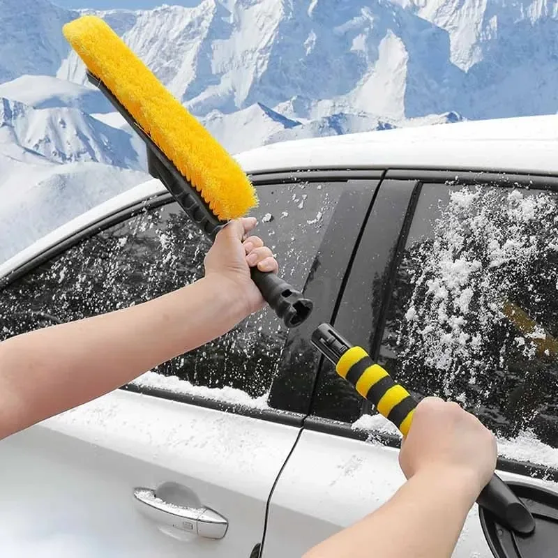 Snow Ice Scraper Snow Brush Shovel Removal Brush Car Vehicle for The Windshield Cleaning Scraping Tool Winter Outdoors Tool