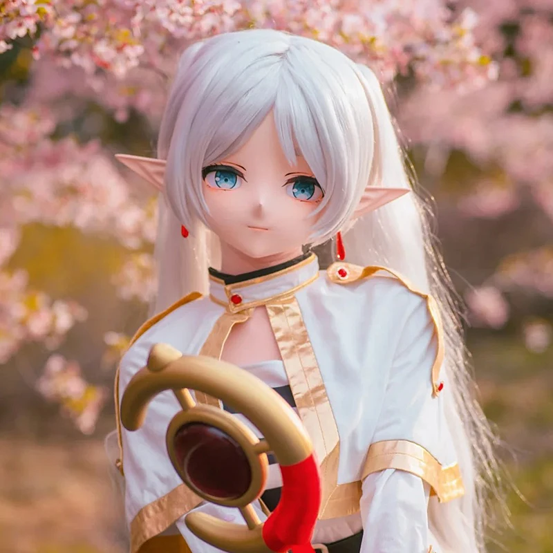 

(MEO0123) Customize Handmade Full Head Lockable Crossdress Male to Female Japanese Cartoon Anime Game Character Kigurumi Mask