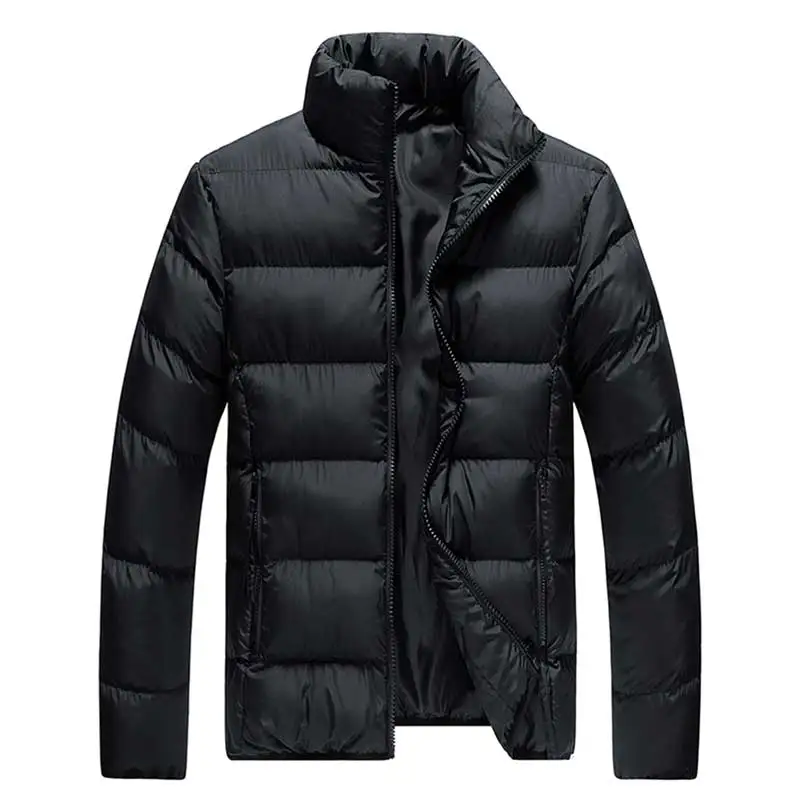 Winter New Short Parka Men Plush Thick Warm Jacket Men Prevent Cold Windproof Parka Men Fashion Casual Loose Coat Male