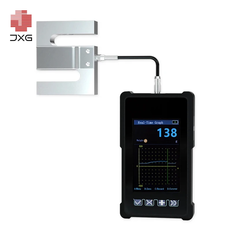 Handheld Digital Dynamometer Force Gauge with Load Cell Indicator, Tension Measuring, RS485/4-20mA/0-10V Output