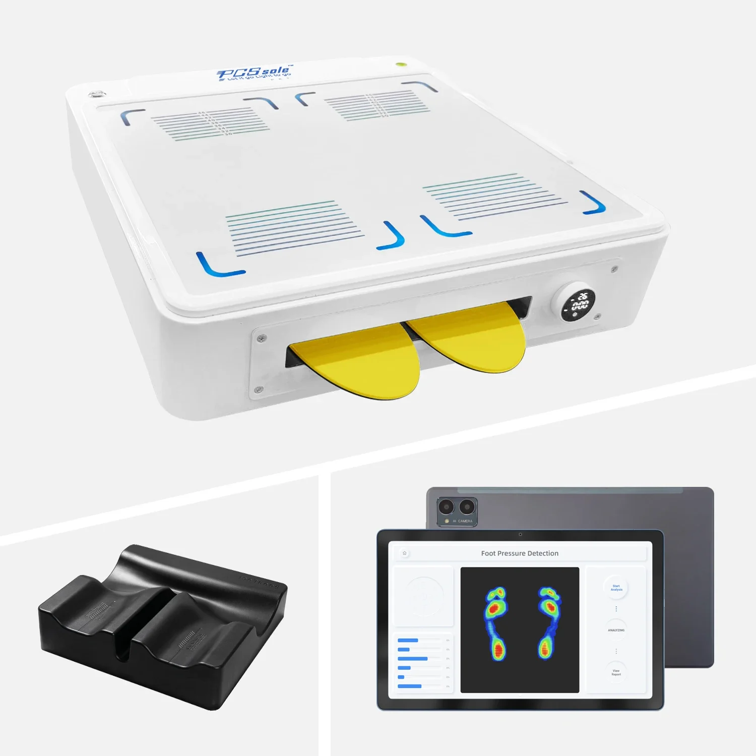 Foot Pressure Measurement Scanner Insole Making Custom Fit Machines Feet Scan For Orthotic