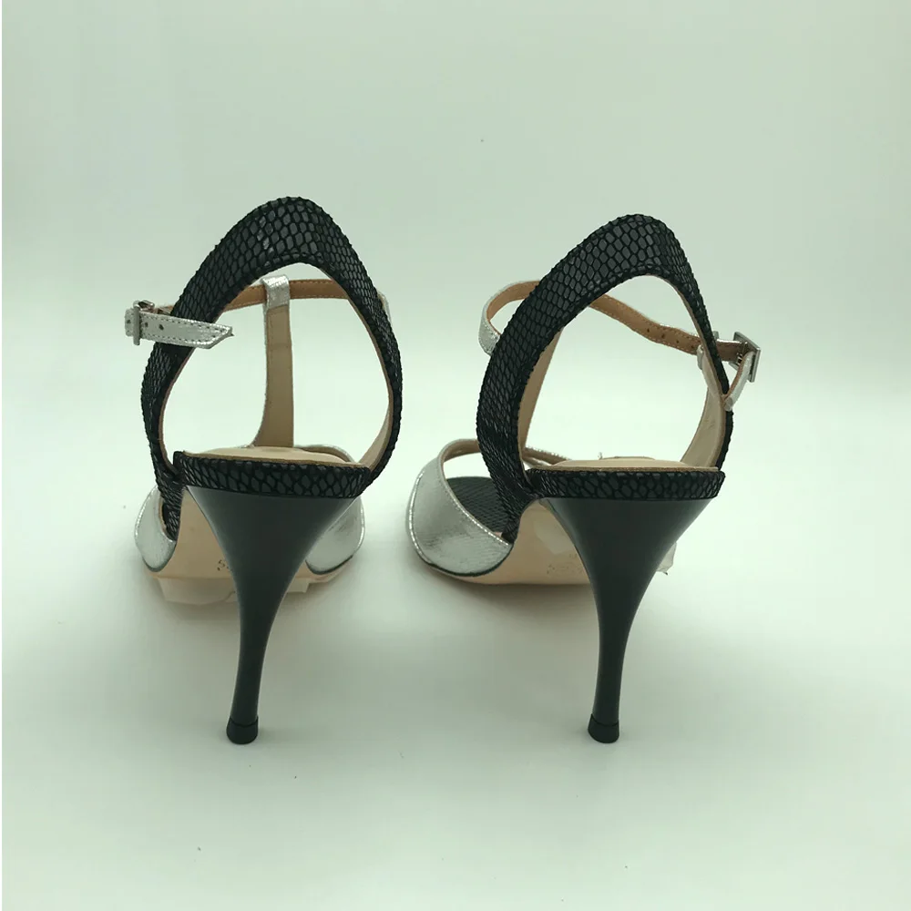 New Argentina Tango Dance Shoes Party Shoes Wedding Shoes leather outsole T622690SBL 9cm heel 7.5cm available shipping free
