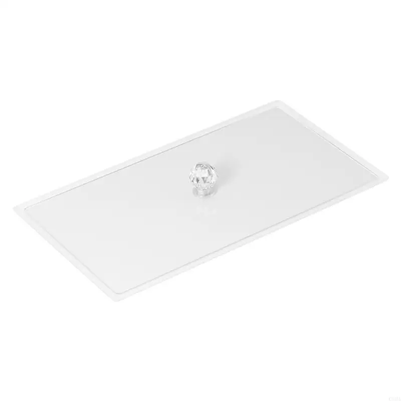 C90A Transparent Watch Storage Case Anti Dust Tray Guard Watch Movement Dust Cover