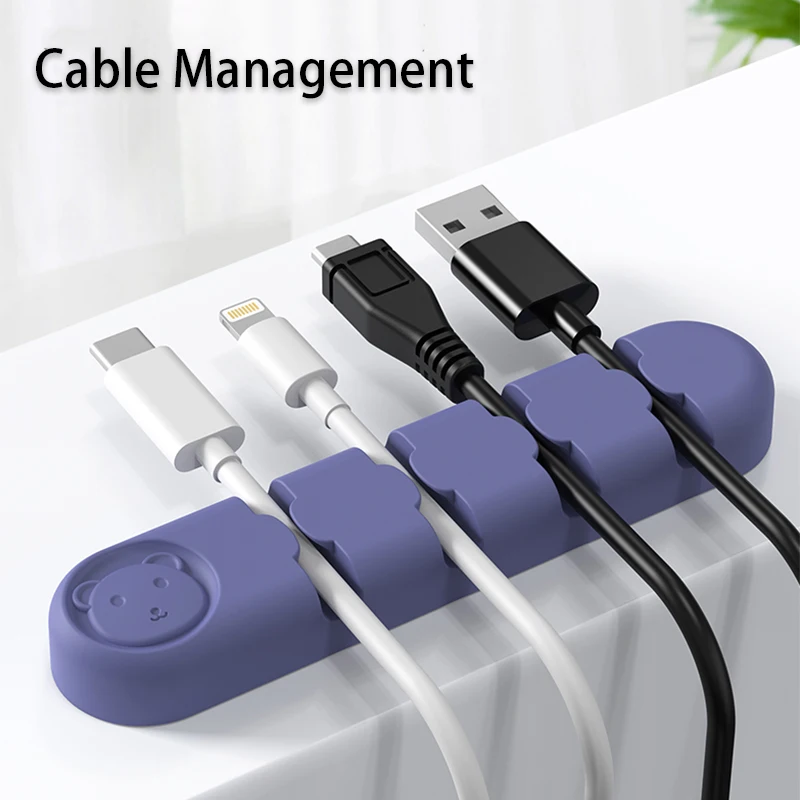 Cable Clips, Cord Organizer Cable Management, Cable Organizers USB Cable Holder Wire Organizer Cord Clips,Cord Holder for Desk