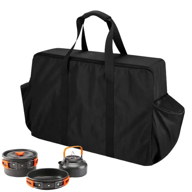 

Camp Oven Carry Bag Portable Protective BBQ Tool Storage Outdoor Gear Organizer Grill Utensil Carrier Small Tank Accessories