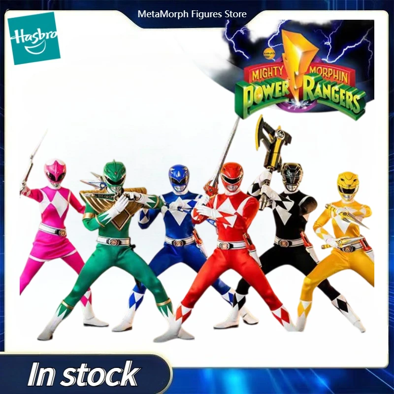 Original Hasbro Power Rangers Lightning Collection MIGHTY MORPHIN SIX-PACK Action Toy Figure Collection Model