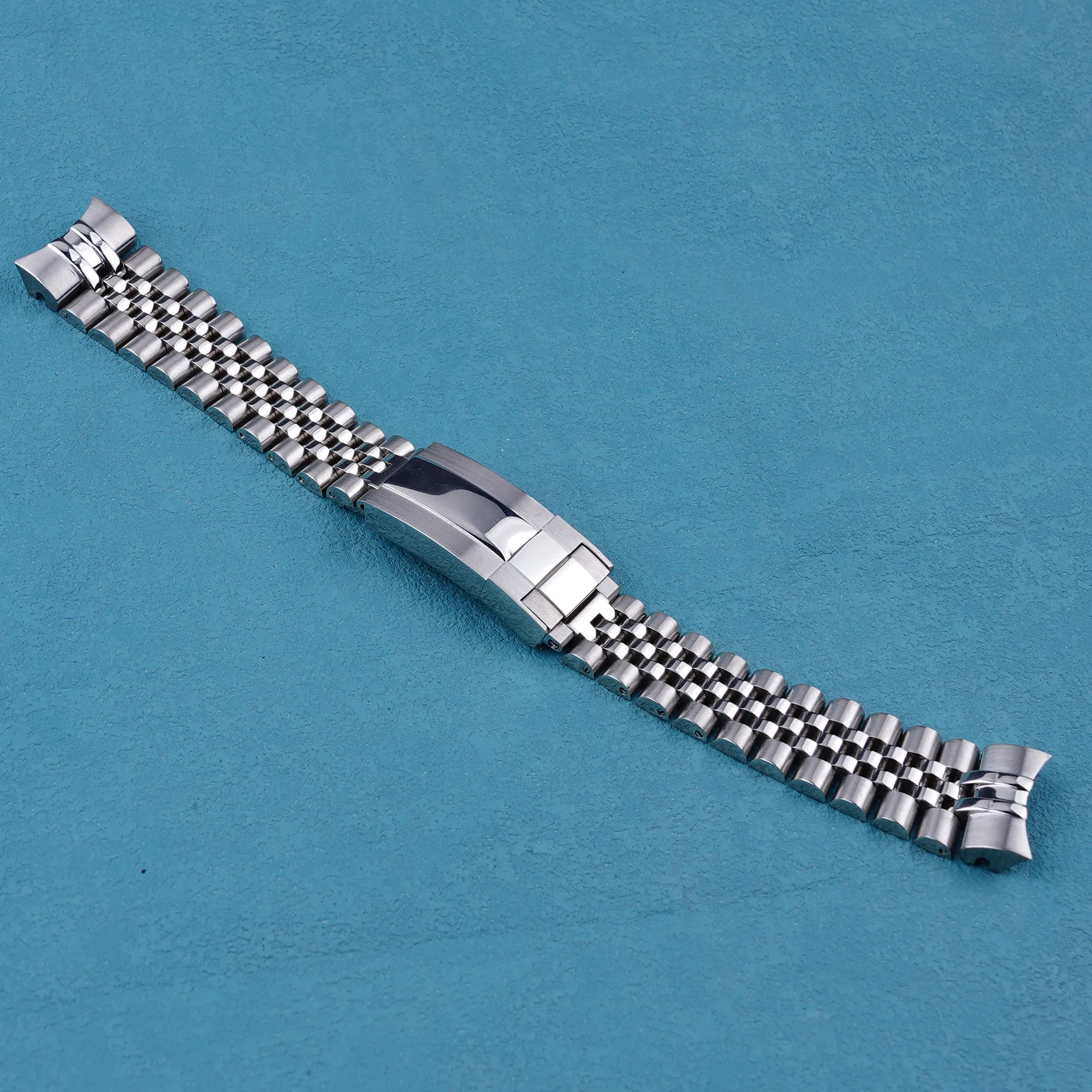 20mm Watch Band For Seiko Mini Samurai SBDY129 SBDY131 SBDY135 SRPL11 SRPL13 SRPL15 Stainless Steel Solid Link Jubilee Bracelet