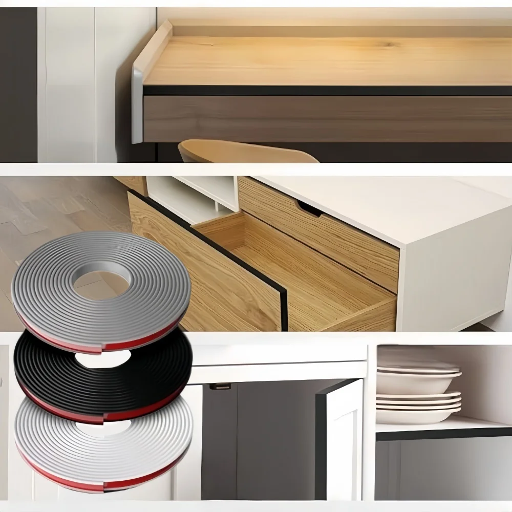 

1 шт., 10 м х 18 мм, самоклеящаяся U-образная отделка кромок, U-образная отделка, кромкооблицовка для деревянной полки, шкафа, столешницы, декабрь