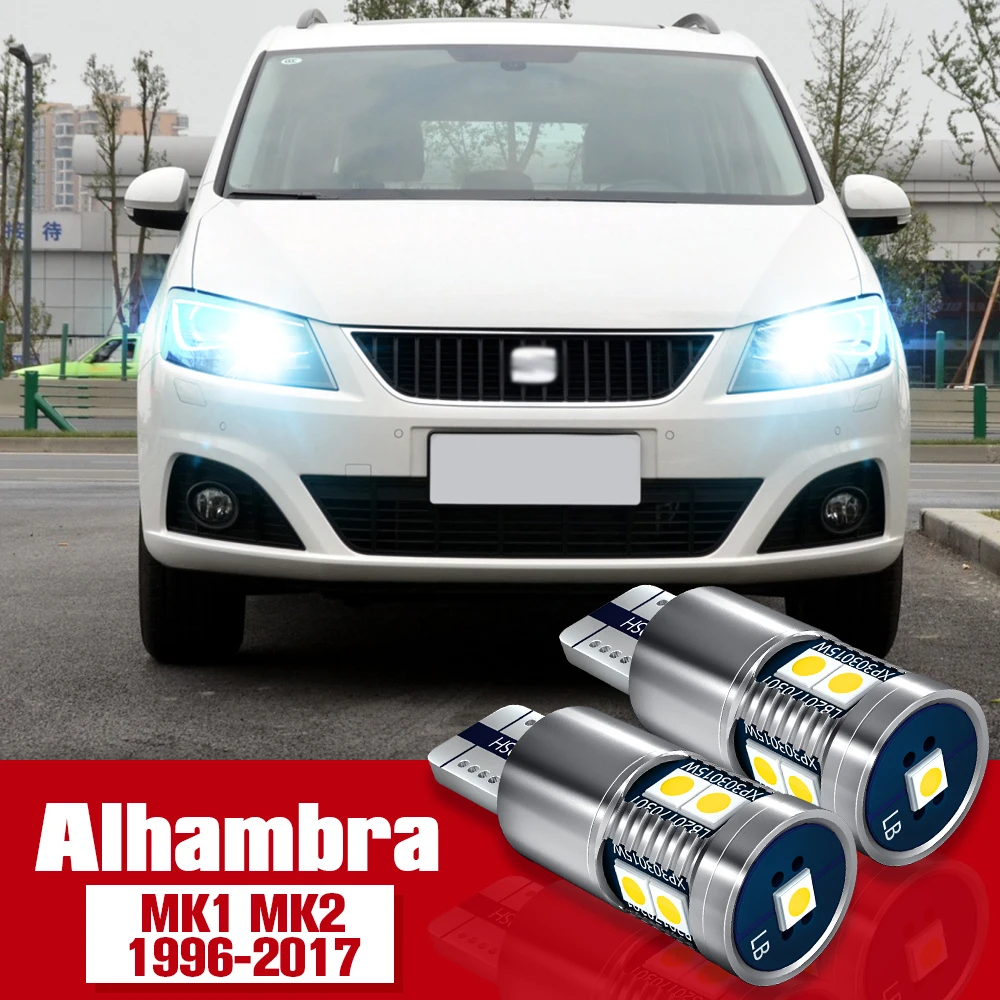 

2pcs LED Accessories Parking Light Bulb Clearance Lamp For Seat Alhambra MK1 7V MK2 1996-2017 2008 2009 2010 2011 2012 2013 2014